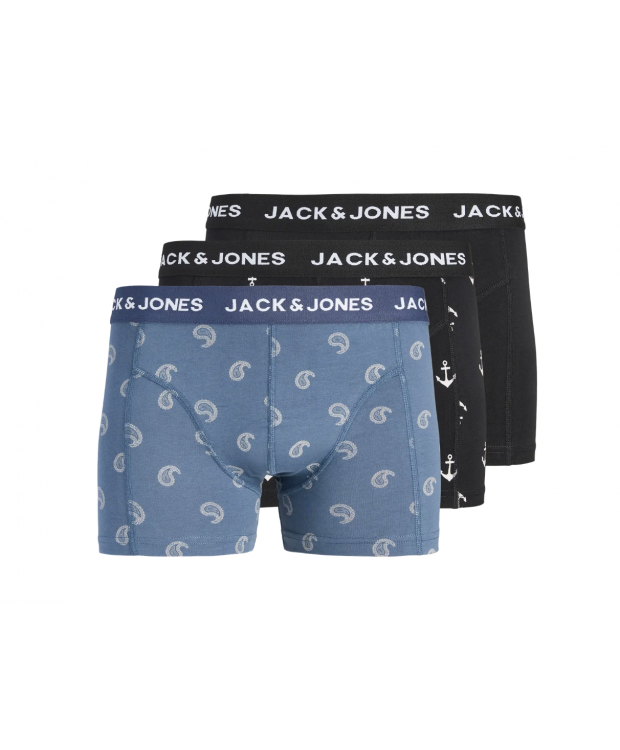 JACK & JONES KIDS 3-pak trunks i multi farve til drenge billede 1