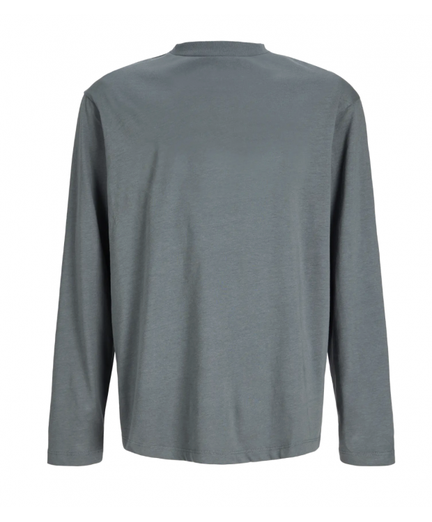 JACK & JONES MINI langærmet T-shirt i grå til drenge billede 2