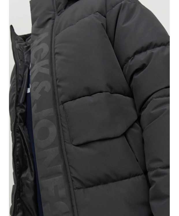 JACK & JONES MINI pufferjakke i sort til drenge billede 6
