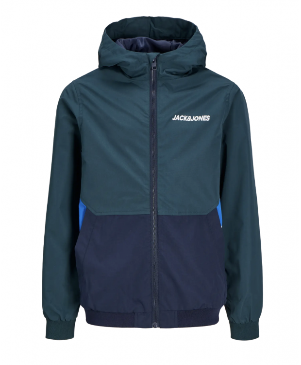 JACK & JONES MINI bomberjakke i grøn til drenge billede 1