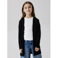 Name It strikcardigan i sort til piger