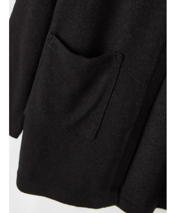 Name It strikcardigan i sort til piger billede 3