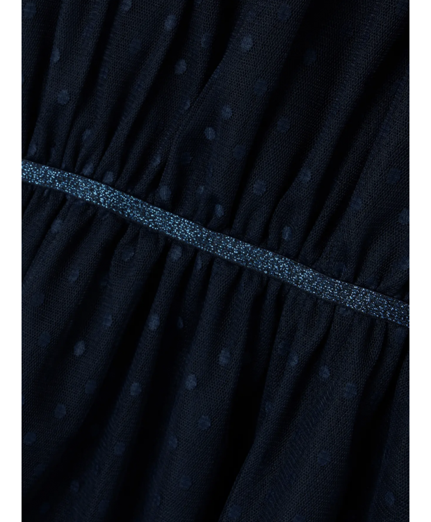 Name It kjole i dark sapphire til piger billede 5