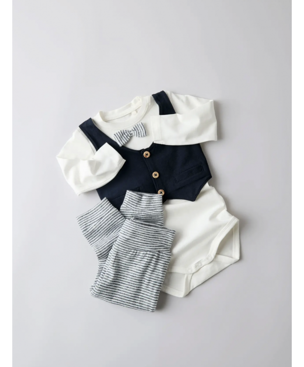 Name It bodysæt i dark sapphire til drenge billede 4
