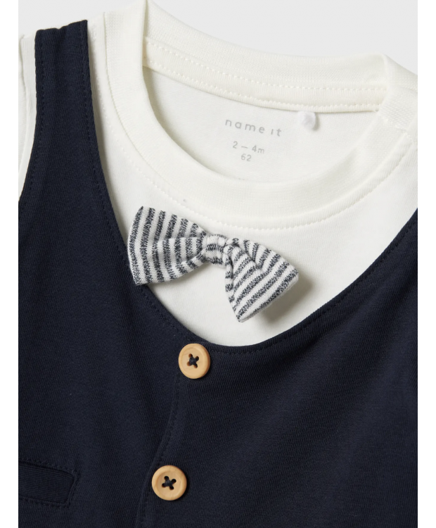 Name It bodysæt i dark sapphire til drenge billede 3