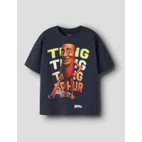 Name It Italian Brainrot T-shirt i navy til drenge