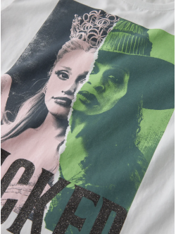 Name it "Wicked" T-shirt i hvid til piger