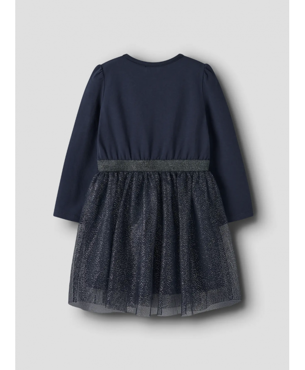 Name It Frozen Elsa-kjole i navy blazer til piger billede 3