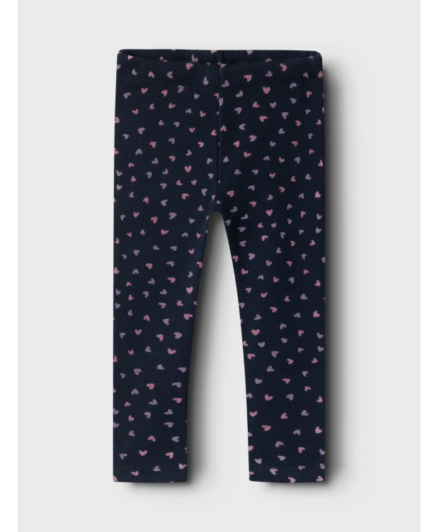 Name It fleece-sweatleggings i dark sapphire til piger billede 1