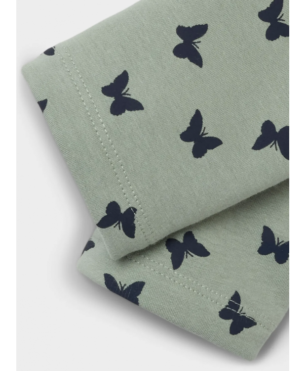 Name It fleece-sweatleggings i grøn til piger billede 3