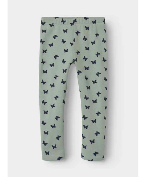 Name It fleece-sweatleggings i grøn til piger billede 2