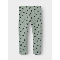 Name It fleece-sweatleggings i grøn til piger
