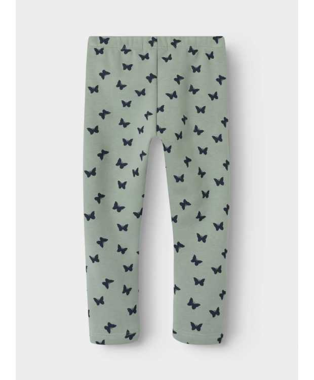 Name It fleece-sweatleggings i grøn til piger billede 1