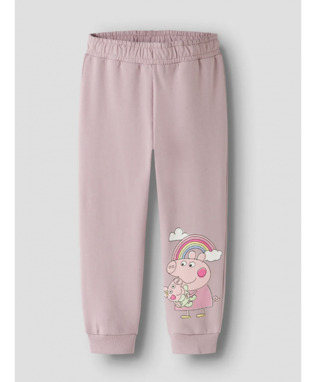 Name It Gurli Gris-sweatpants i lyserød til piger billede 1