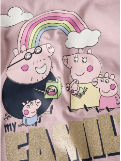 Name It Gurli Gris langærmet T-shirt i lilla til piger