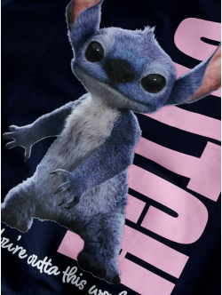 Name It Stitch-hoodie i navy blazer til piger
