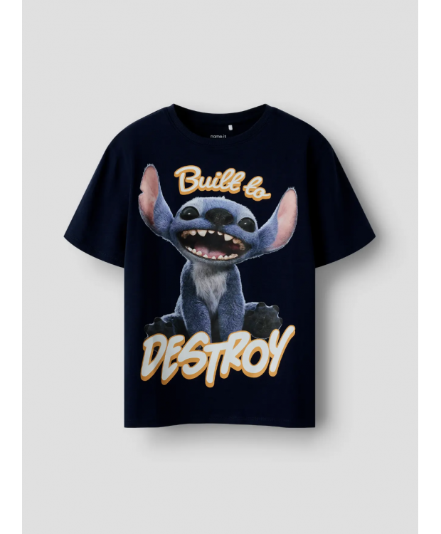 Name It Stitch-T-shirt i navy blazer til drenge billede 1