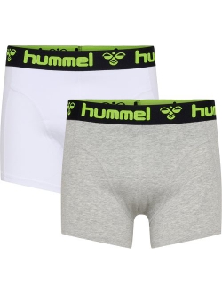 Hummel Mars boxershorts 2-pak hvid og lysegrå til herre – OUTLET