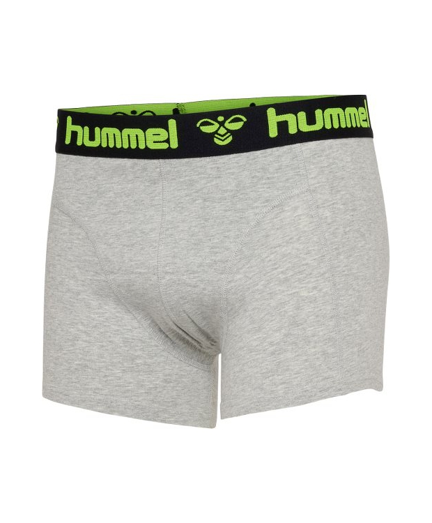 Hummel Mars boxershorts 2-pak hvid og lysegrå til herre – OUTLET billede 2
