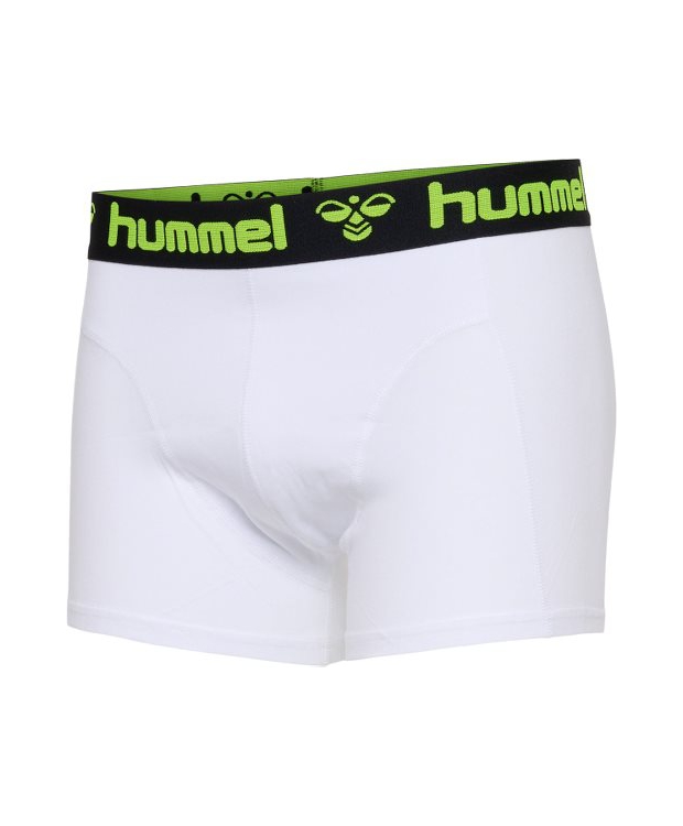 Hummel Mars boxershorts 2-pak hvid og lysegrå til herre – OUTLET billede 3