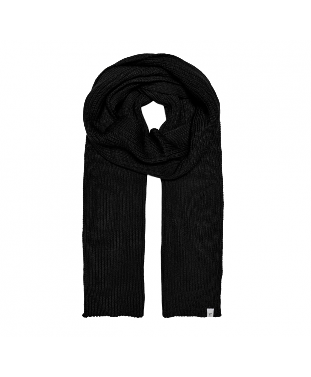 ONLY & SONS Rib Knit Scarf til herre i Sort billede 1