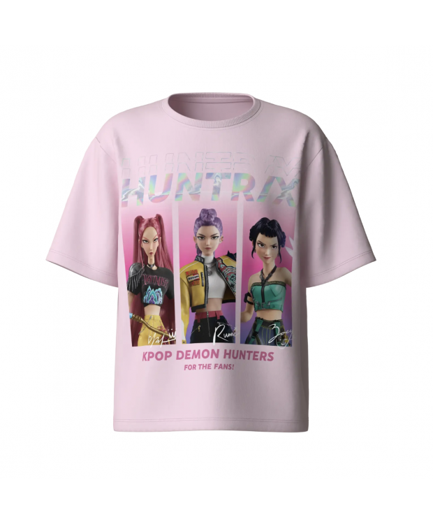 Name It K-pop Demon Hunters T-shirt i lyserød til piger billede 6