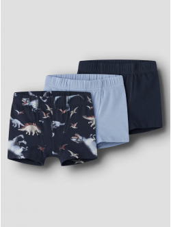 Name It 3-pak dinosaur-underbukser i navy til drenge
