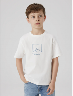 Name It T-shirt i hvid til drenge