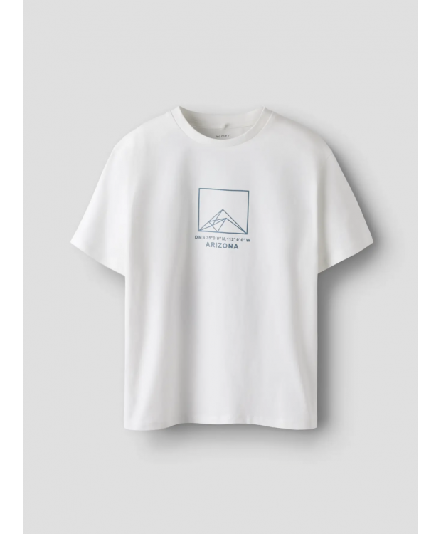 Name It T-shirt i hvid til drenge billede 4