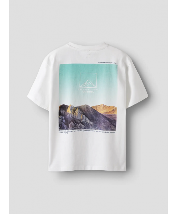 Name It T-shirt i hvid til drenge billede 5