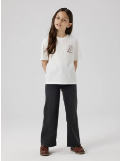 Name It T-shirt i hvid til piger