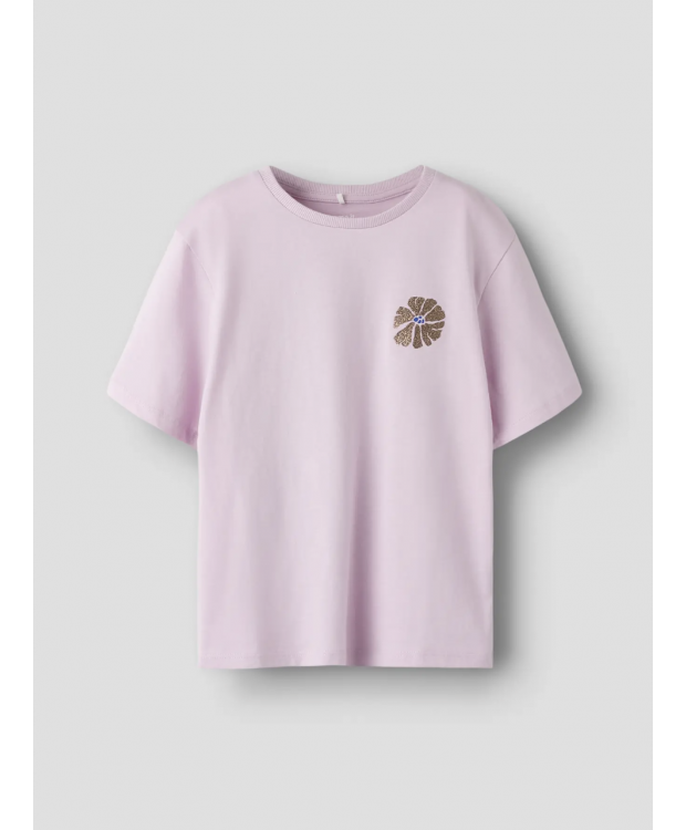 Name It T-shirt i lyserød til piger billede 1