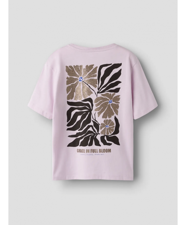 Name It T-shirt i lyserød til piger billede 3