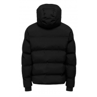ONLY & SONS pufferjakke i sort til herre
