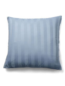 Nordstrand Home bambuspudebetræk 60x63 cm i blå med striber