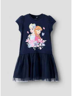 Name It Frost T-shirt-kjole i navy til piger