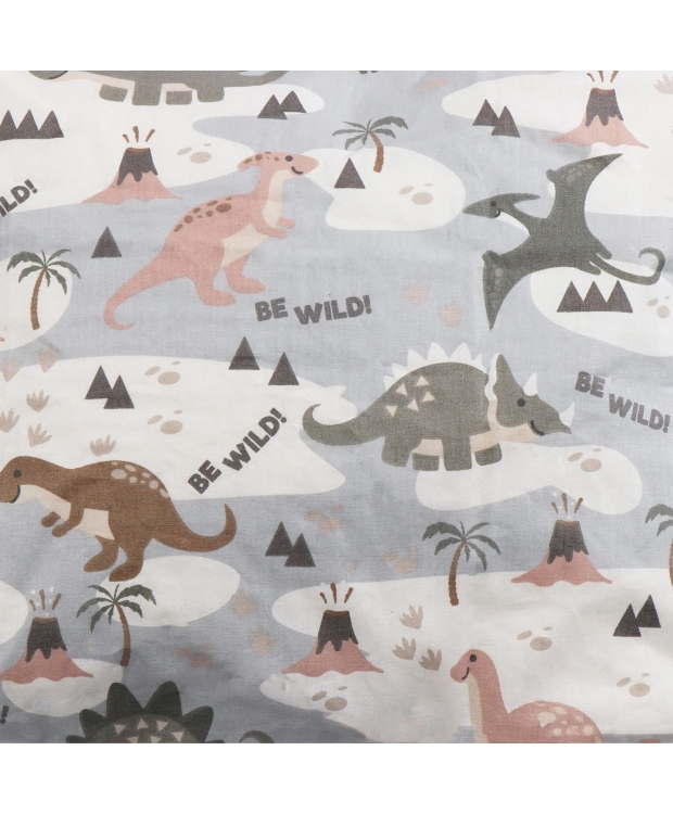 Nordstrand Home junior-sengesæt 100x140 cm med dinosaurer billede 3