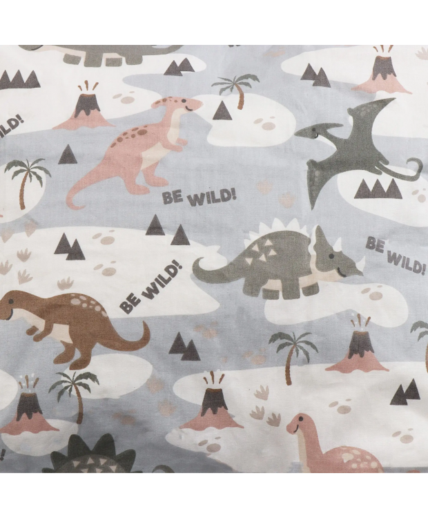 Nordstrand Home baby-sengesæt 70x100 cm med dinosaurer billede 3