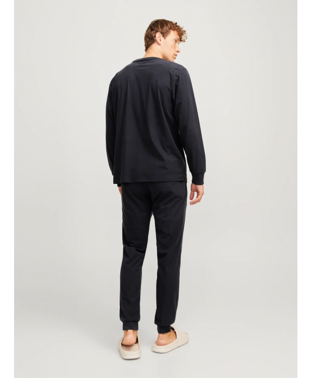 JACK & JONES loungesæt med sweatshirt og sweatpants i sort til herre billede 2