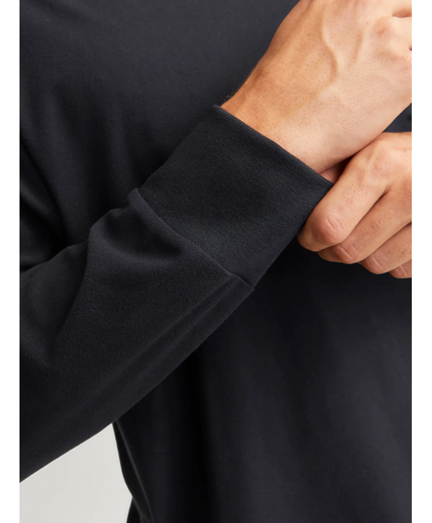 JACK & JONES loungesæt med sweatshirt og sweatpants i sort til herre billede 6