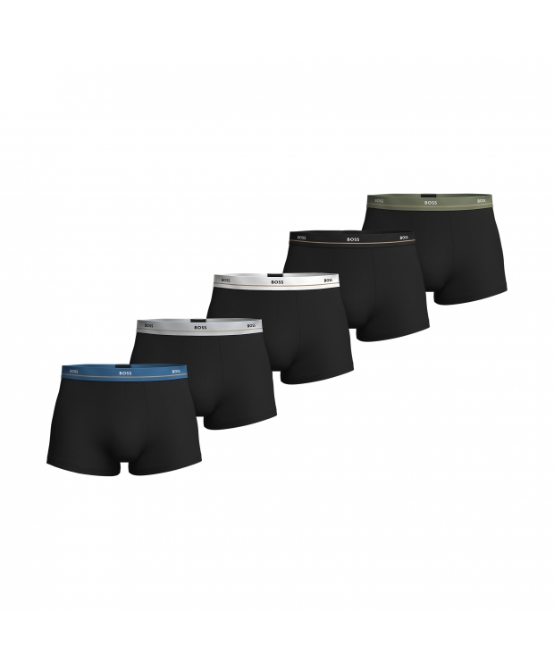 BOSS 5-pak boksershorts i multifarver til herre billede 1