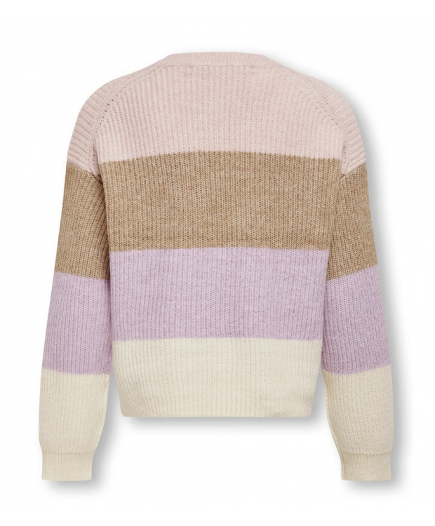 KIDS ONLY strikpullover i multifarver til piger billede 4