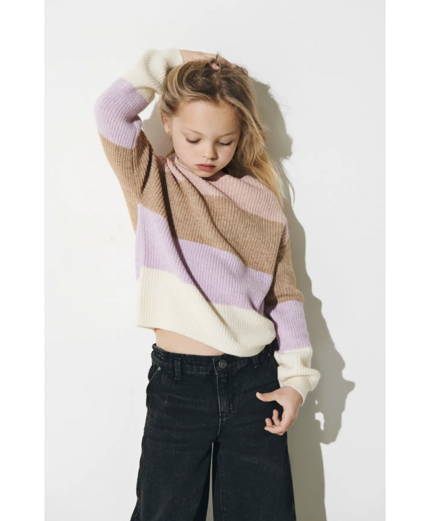 KIDS ONLY strikpullover i multifarver til piger billede 7
