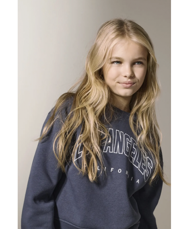 KIDS ONLY langærmet sweatshirt i blå til piger billede 1