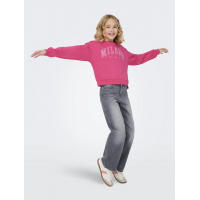 KIDS ONLY langærmet sweatshirt i lyserød til piger