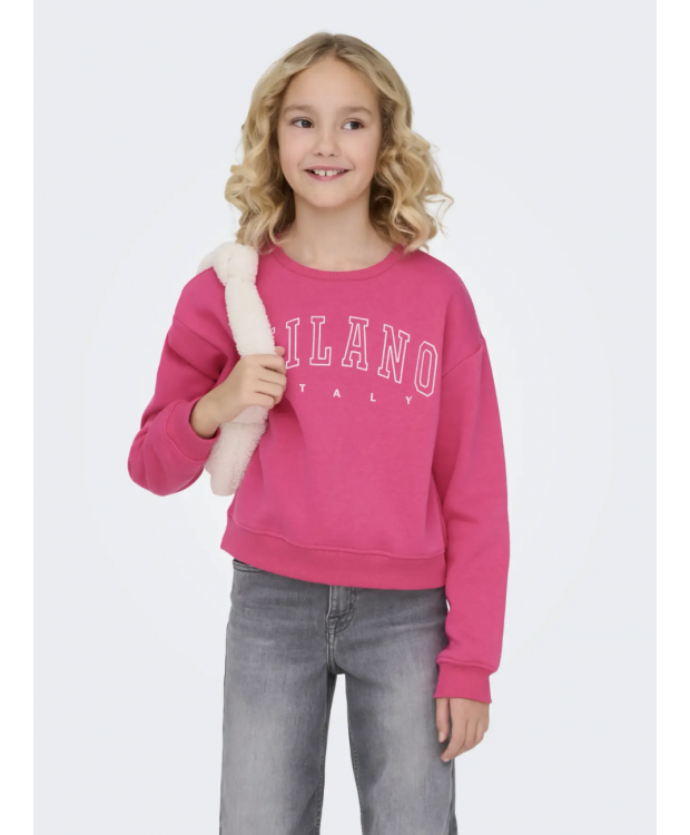 KIDS ONLY langærmet sweatshirt i lyserød til piger billede 4