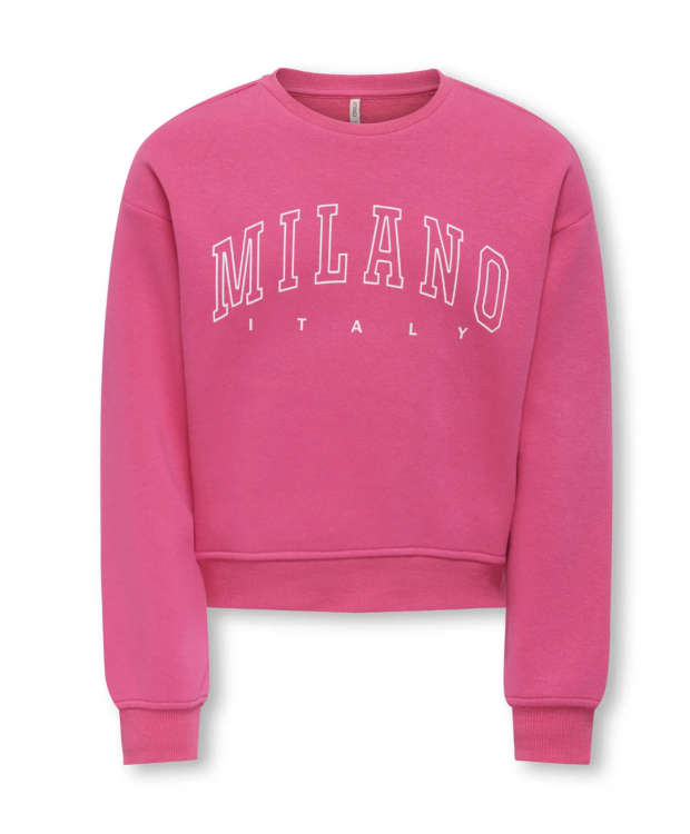 KIDS ONLY langærmet sweatshirt i lyserød til piger billede 6