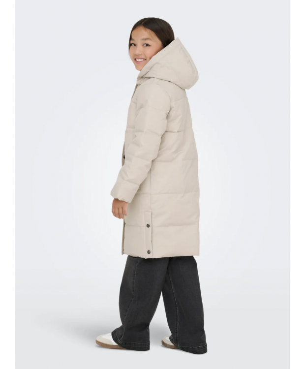 KIDS ONLY pufferfrakke i beige til piger billede 5