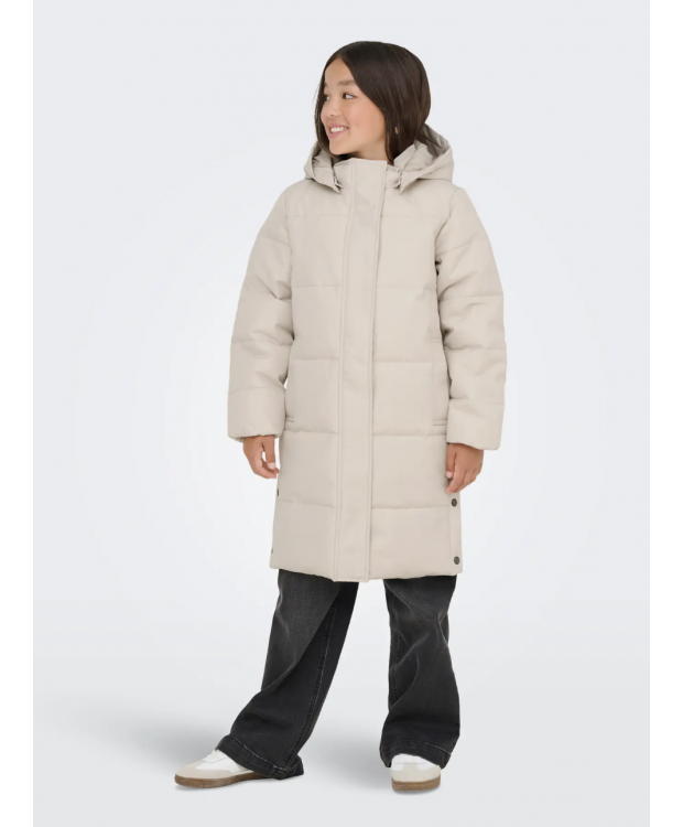 KIDS ONLY pufferfrakke i beige til piger billede 7