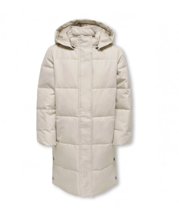KIDS ONLY pufferfrakke i beige til piger billede 2